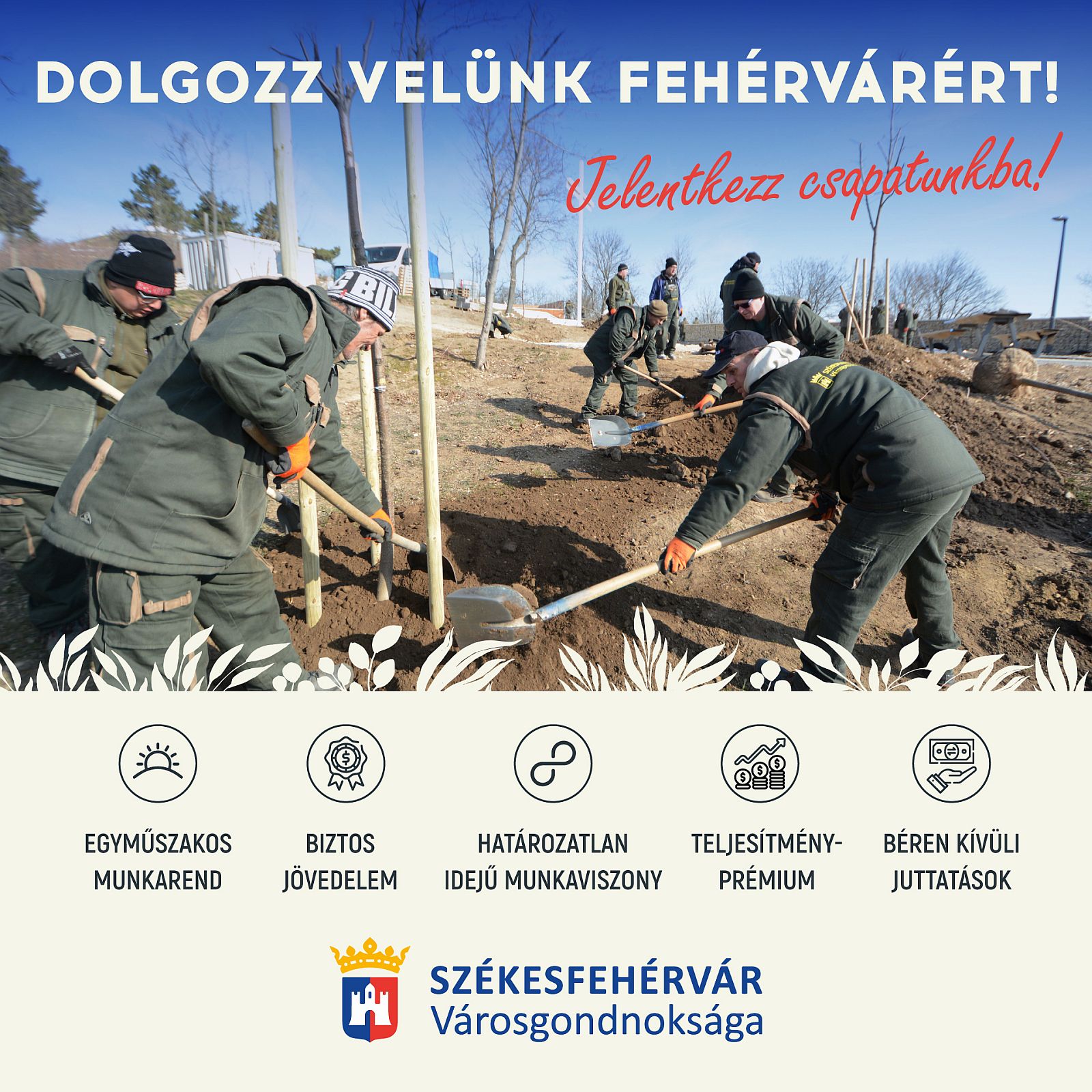 DOLGOZZ VELÜNK FEHÉRVÁRÉRT!